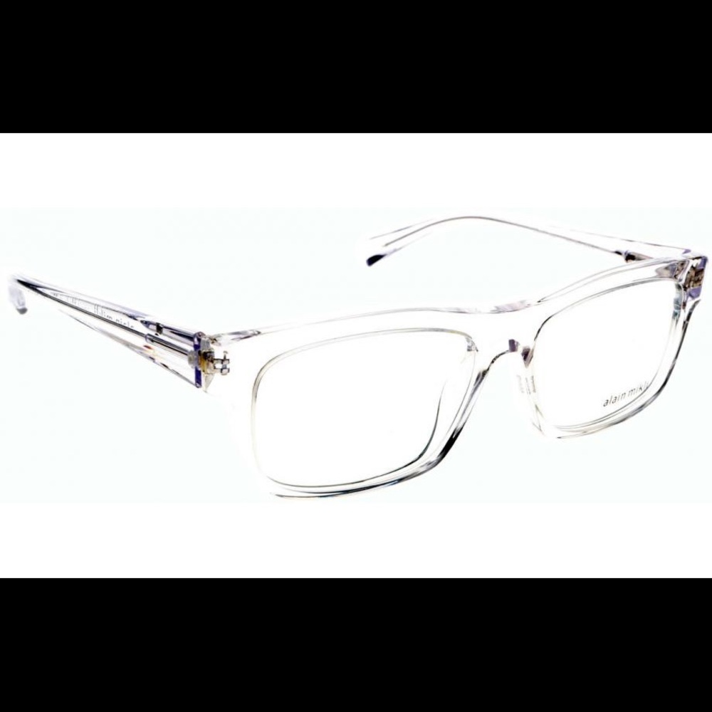 Alain Mikli A01103 Glasses Crystal frame with Case and Cleaning Wipes